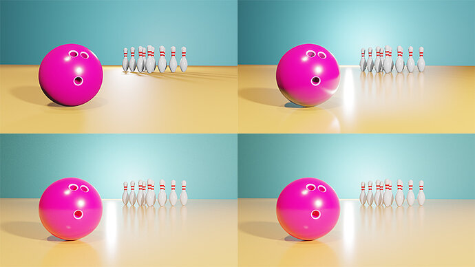 56 - Bowling Scene Experiments