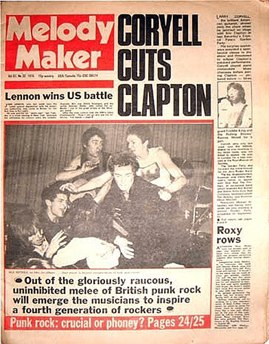 melody maker article