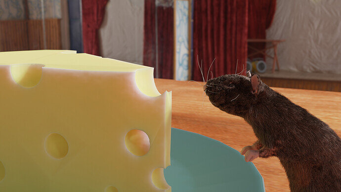 Rat and cheese HDRI 4