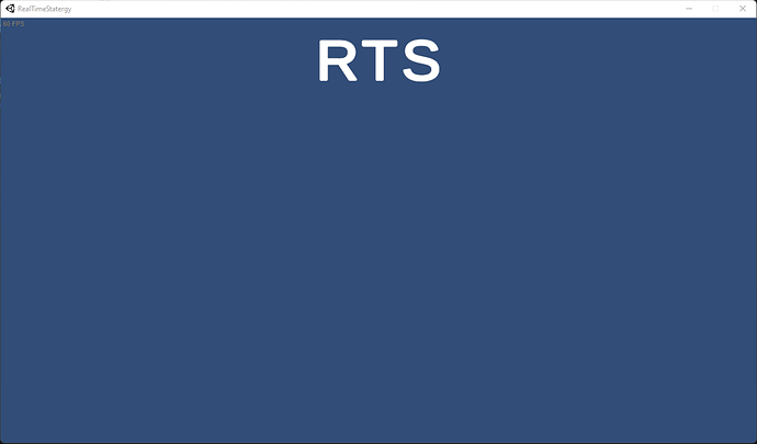 RTS host screen