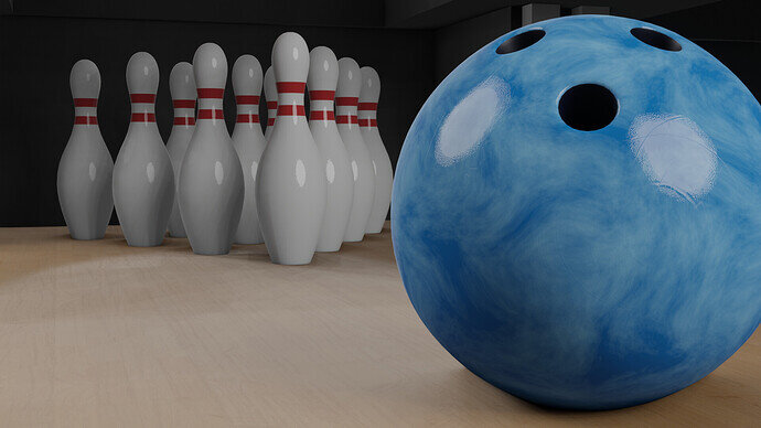 Bowling Ball and Pins Day 2 (8.0)
