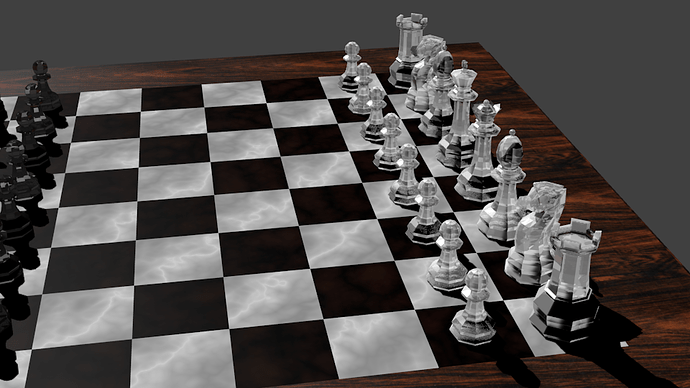 render chess board 2