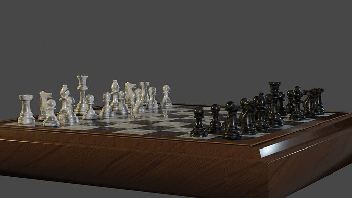 Chess Set_progress 9