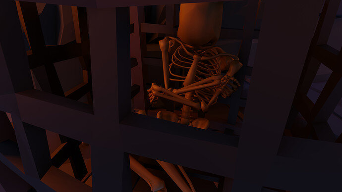 Small Cage Skeleton