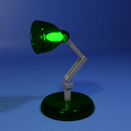 Glass Material Lamp
