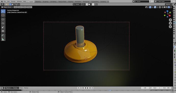 Lamp .png extruding geomtry