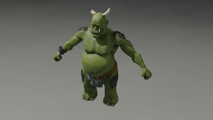 Orc First Render