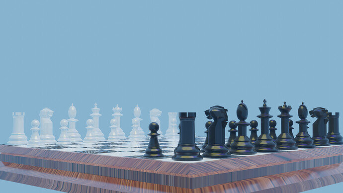 Complete Set Chess Scene 3