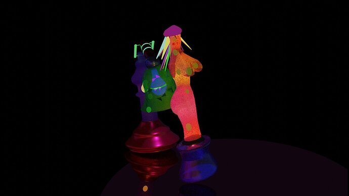 lava lamps animation cycles render