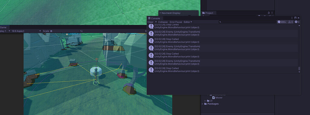 Cannot move player after Mover.stop - Ask - GameDev.tv