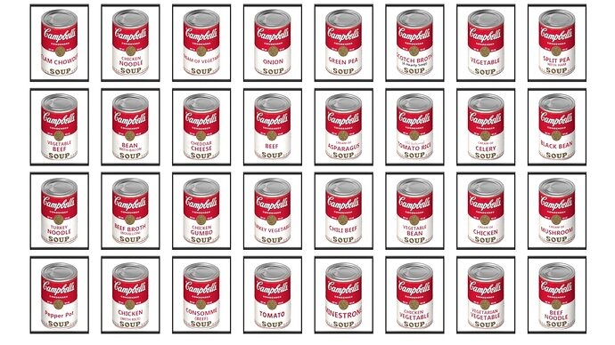 Andy Warhol's Campbell's Soup Cans