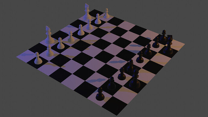 Chess scene