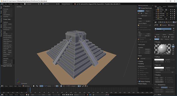 Mayan Pyramid MW