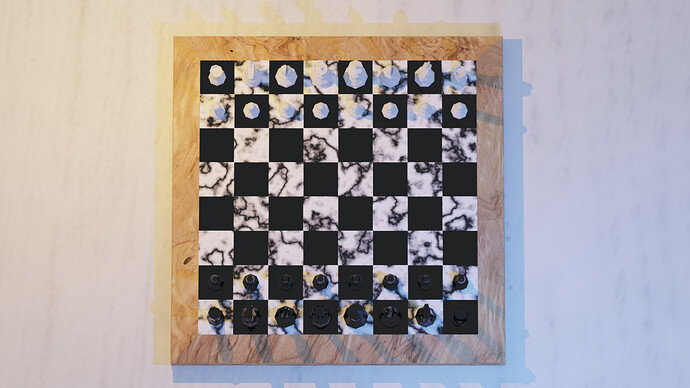 Chess Set Final Render 4