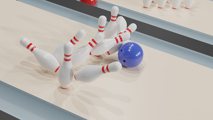 Bowling Scene Smash