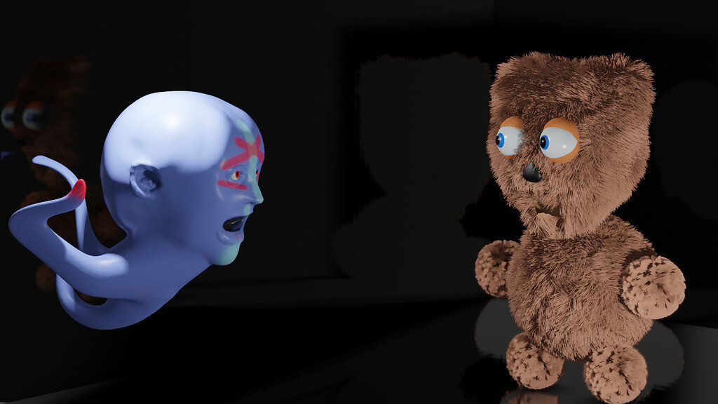 Blender Bear! - Furry Heads Section - Show - GameDev.tv