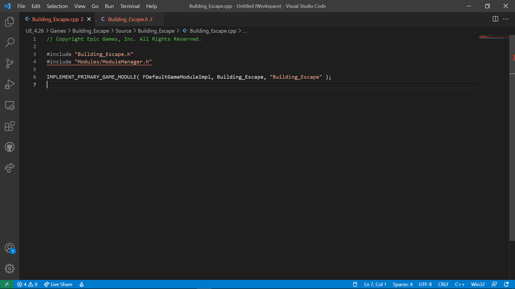 VS code intellesense not working! - Ask - GameDev.tv