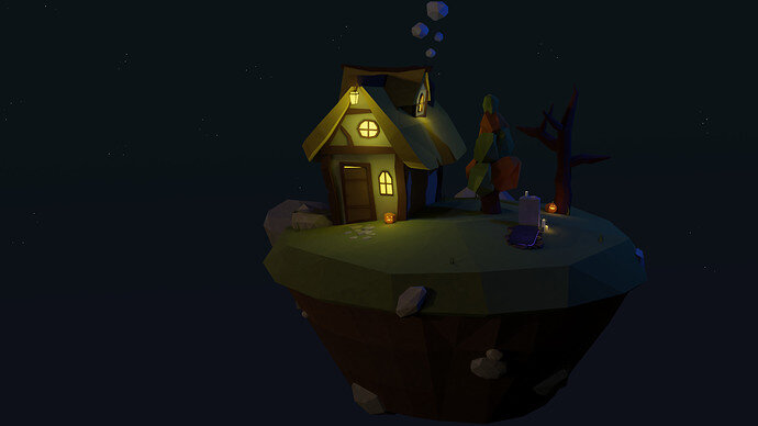 Low Poly Halloween