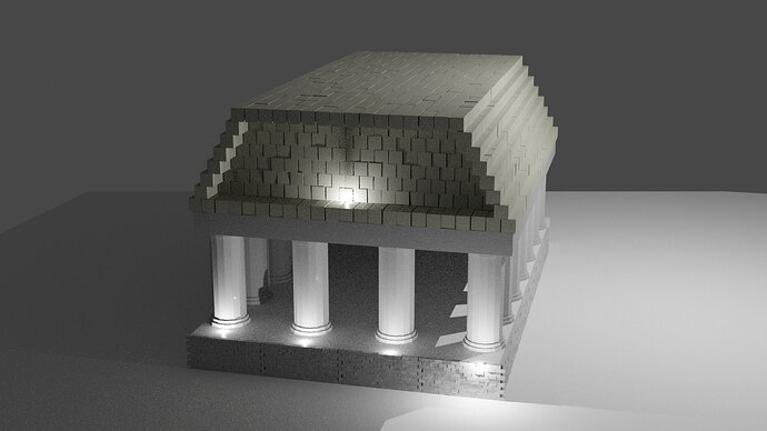 Parthenon Render 2