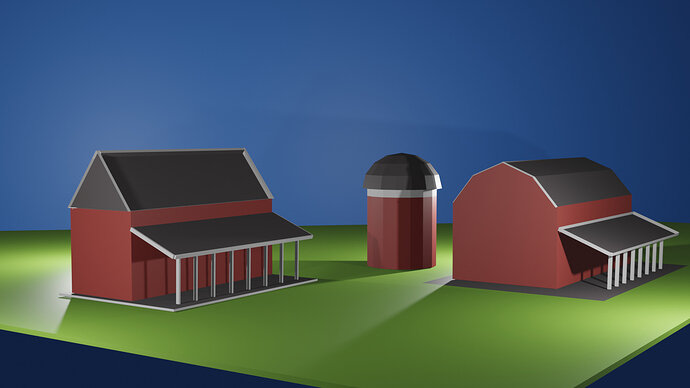 farm buildings