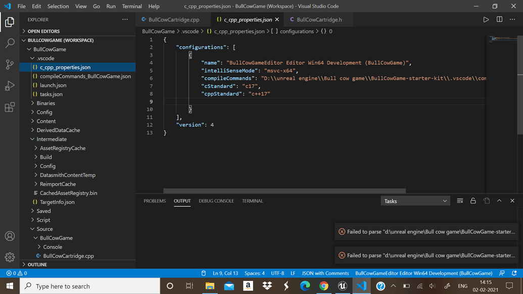 Intellisense error - Ask - GameDev.tv