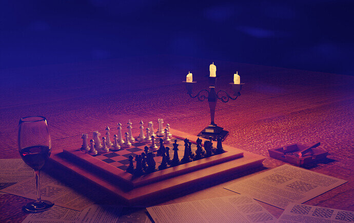 Final Chess Scene