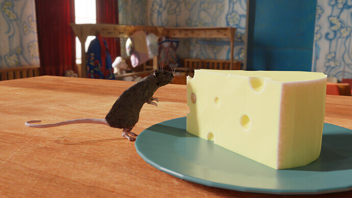 Rat and cheese HDRI 3