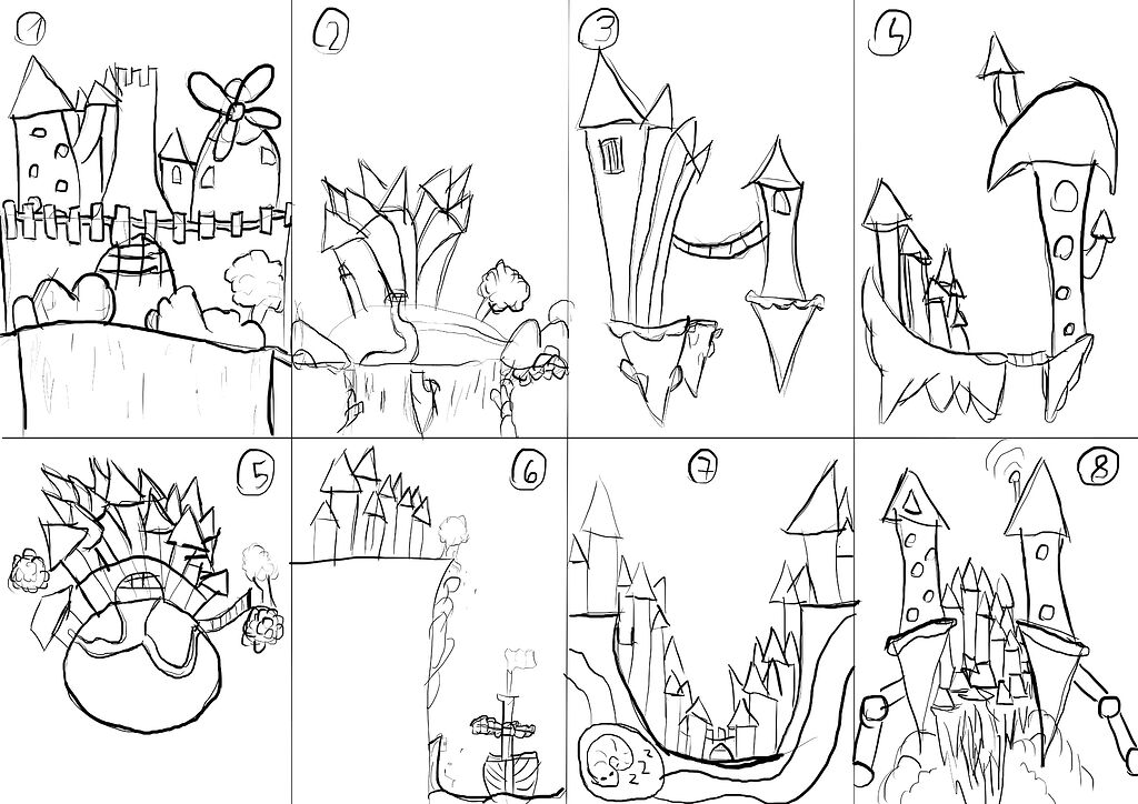 Castle Thumbnails Show Gamedev Tv