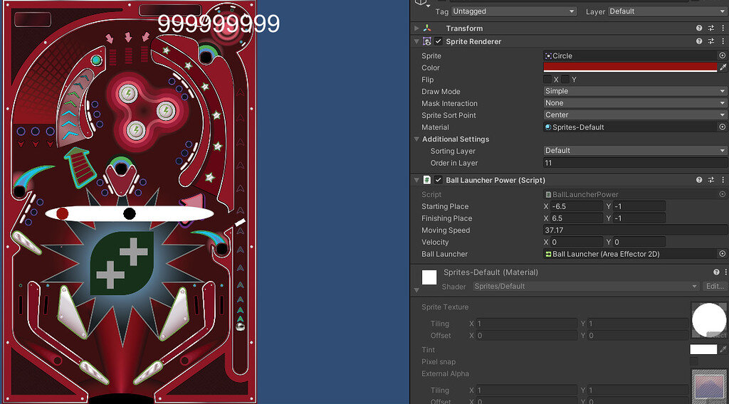 Pinball Launch Ball gauge. Better code suggestions? Ask GameDev.tv