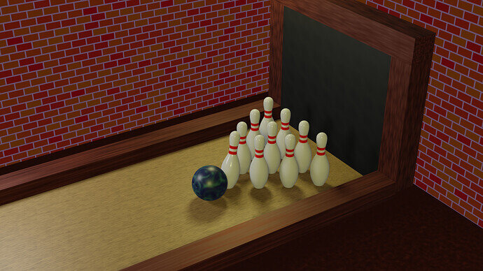 S3_BBAP-L16_Importing Simple Blender Files_Bowling Ball and Pins scene-Eevee1