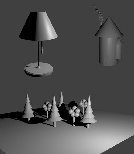 Blender basic shapes