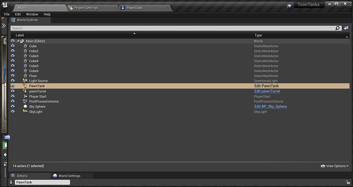 ToonTanks - Unreal Editor 20_08_2021 10_32_23