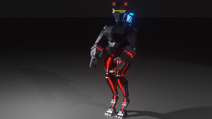Cyborg render