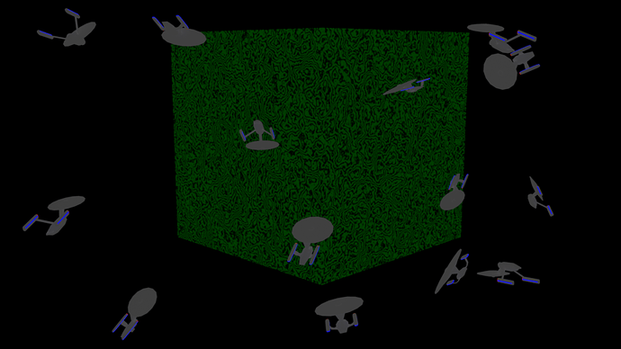 Low-Poly War Scene