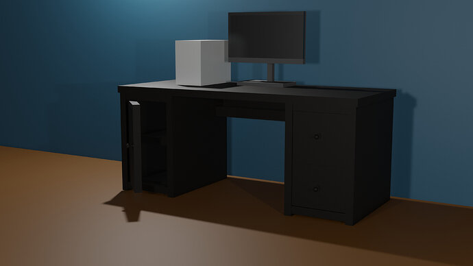 Detailed Desk