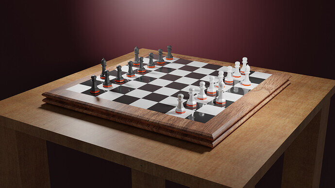 Chess Set Textured