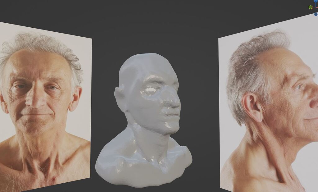 Blender Head Sculpt Show GameDev.tv