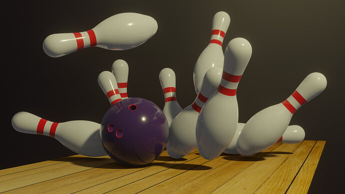 Bowling Scene