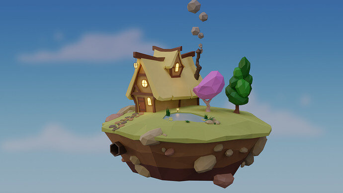 Low Poly House - Final