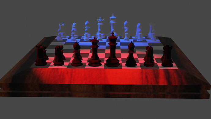 Chess Black view