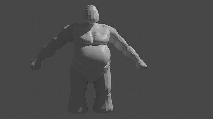 Fat Orc-Dyntopo Sculpting Body 1