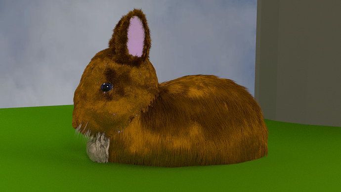 bunny in sky box