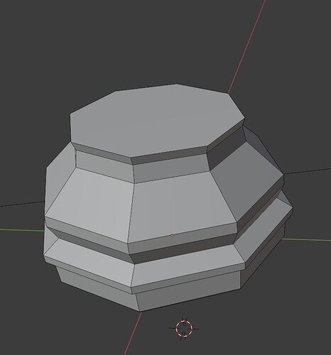 Low Poly Edge Disolved
