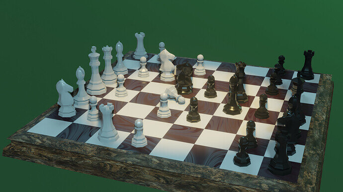 Chess scene Eevee