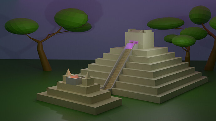 Mayan Pyramid Cycles