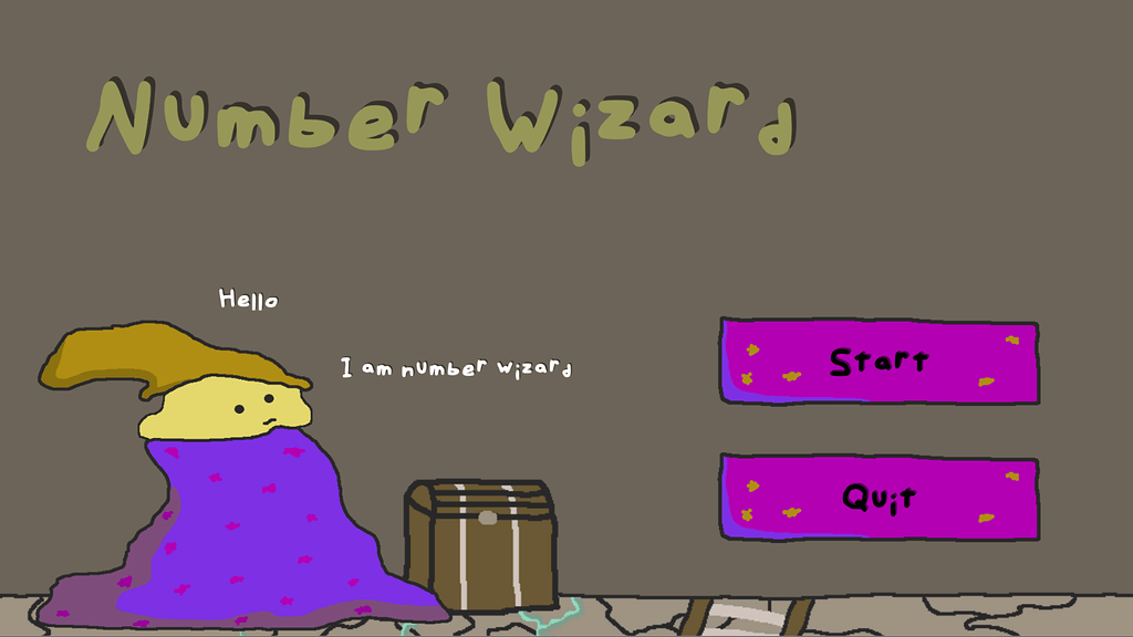 Number wizard UI Show GameDev.tv