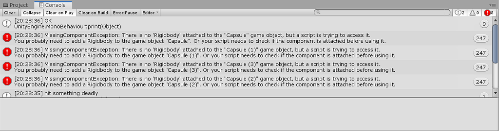 Script trying to reach rigidbody error - Talk - GameDev.tv