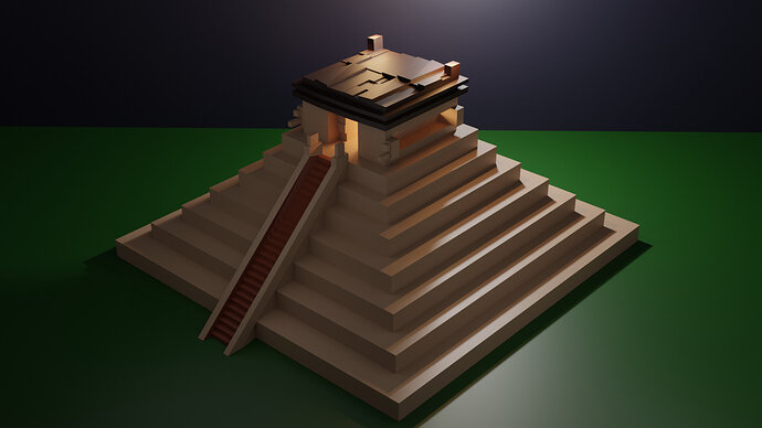 pyramid render