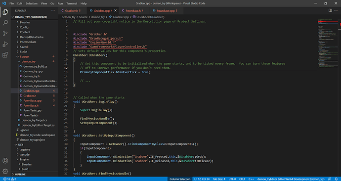 Grabber.cpp - demon_try (Workspace) - Visual Studio Code 22_09_2021 10_25_48
