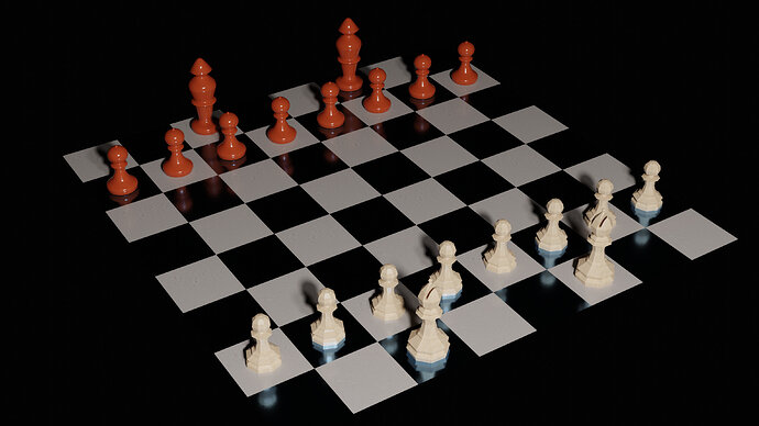 2019-12-09- Chess Scene WIP 2 Cycles